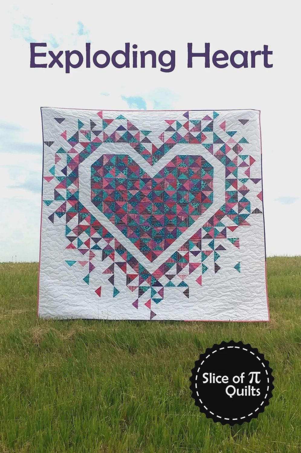 Exploding Heart Quilt Pattern