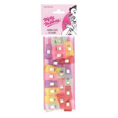 Fabric Clips 20 CT Nifty Notions