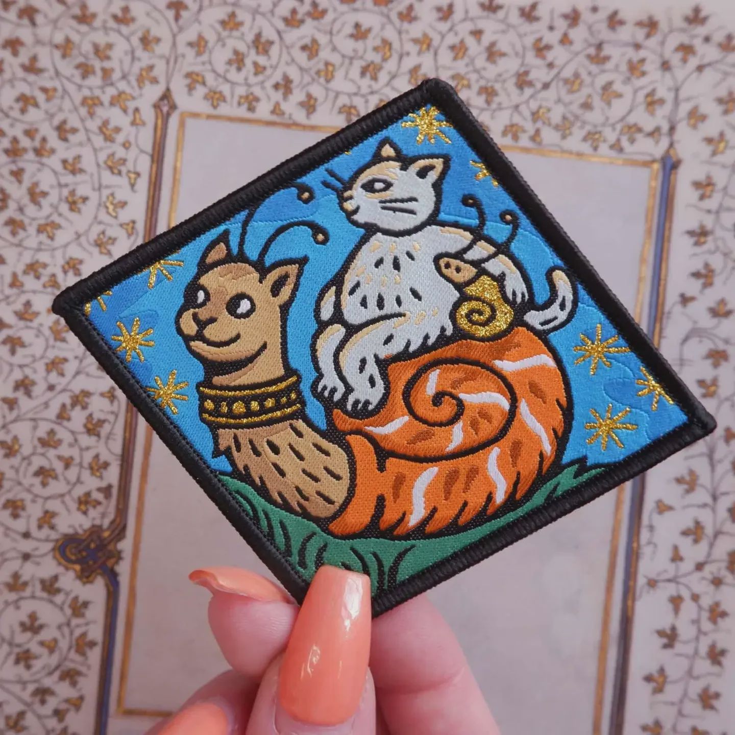Chosen Family Woven Patch Cat Coven