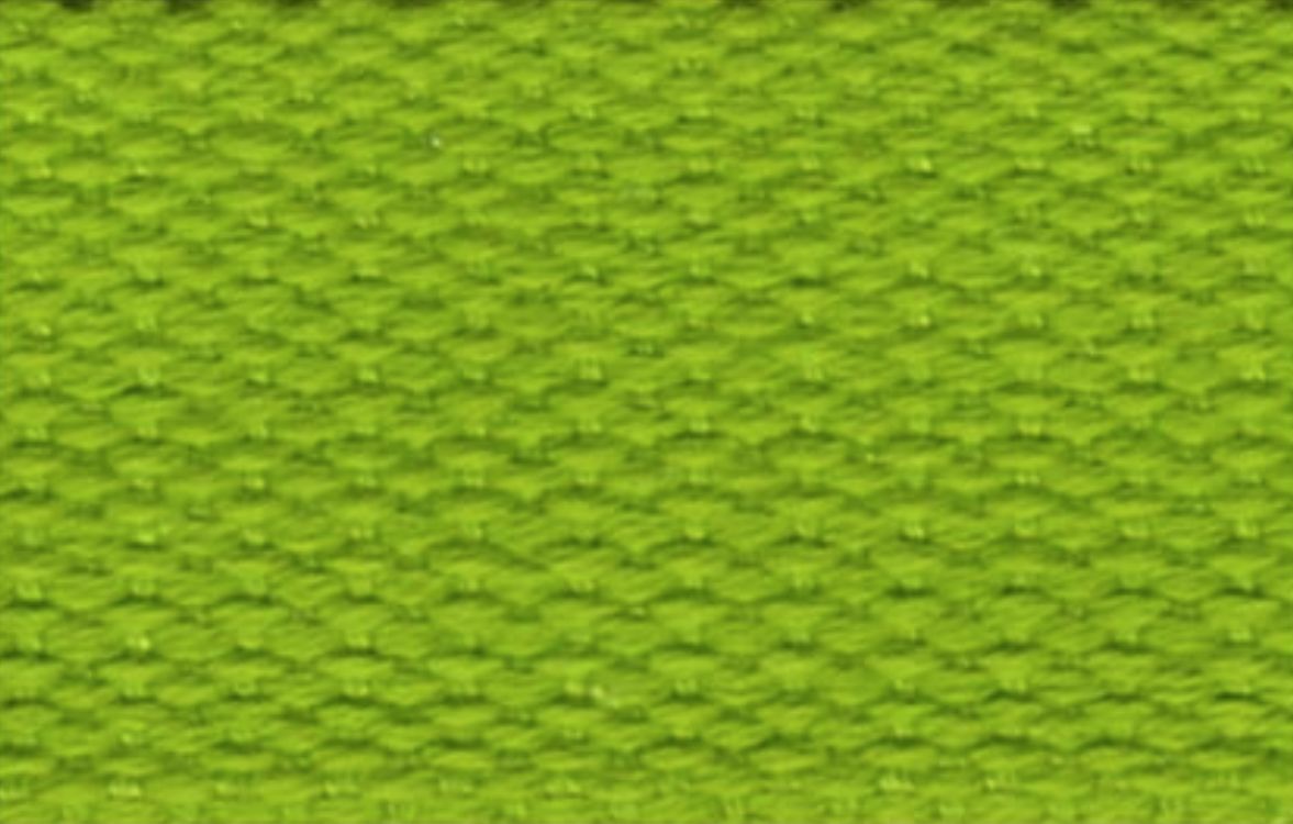 Cotton Webbing 1" Lime Green