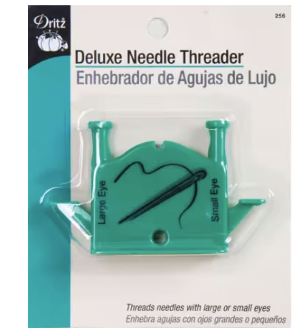 Deluxe Needle Threader with Cutter