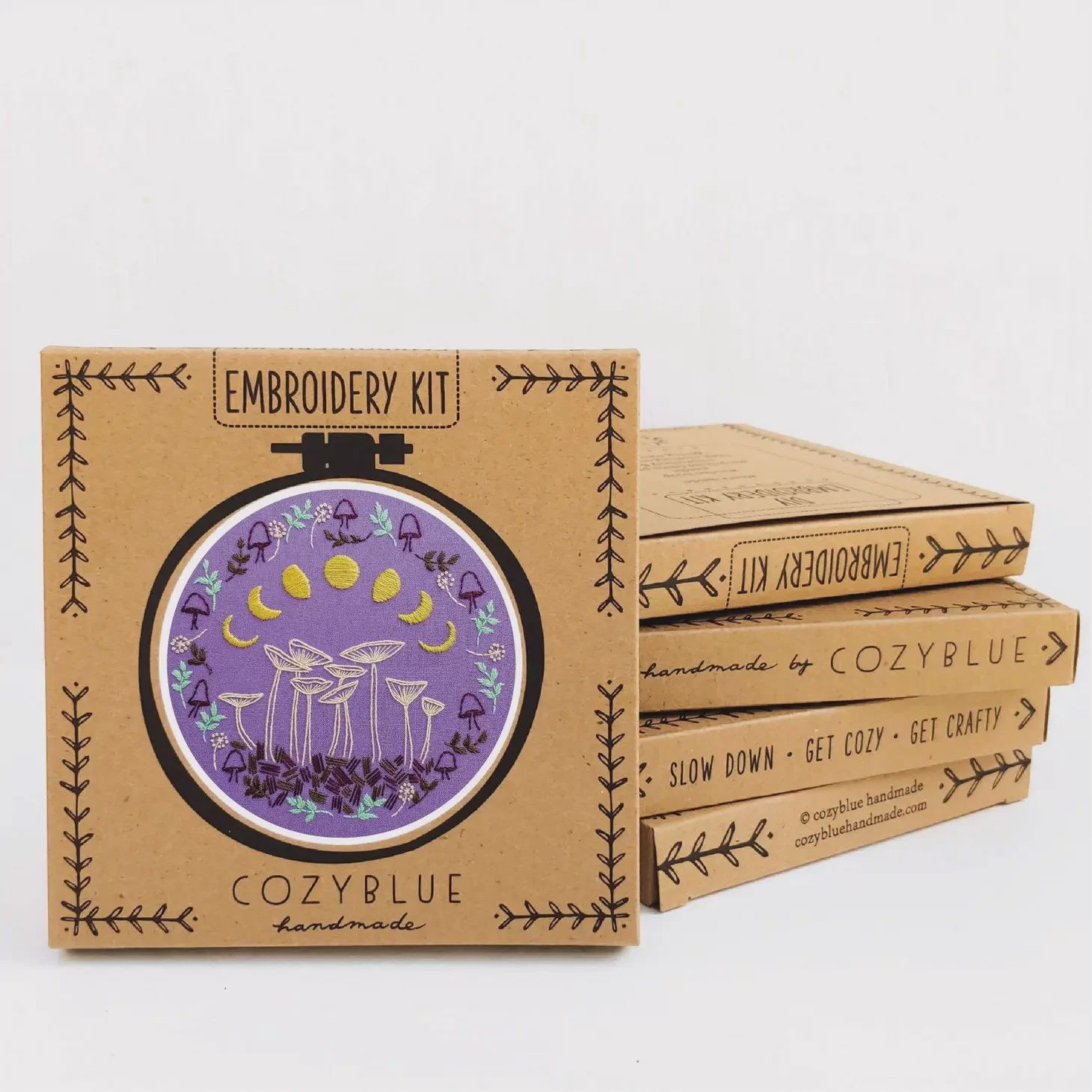 Embroidery Kit - Fairy Ring - cozyblue handmade