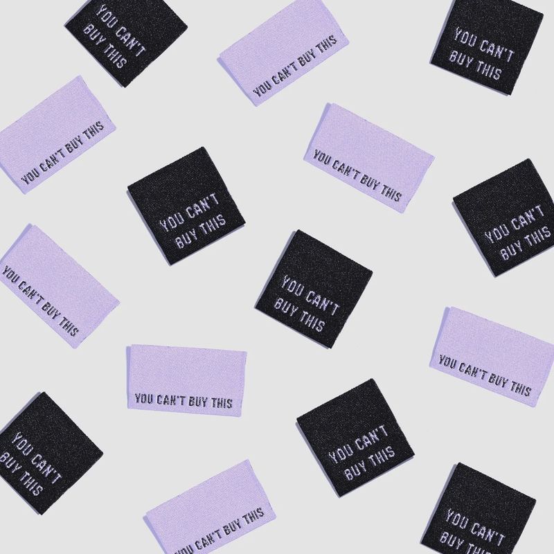 Garment Labels - You Can't Buy This (Metallic) - Kylie And The Machine