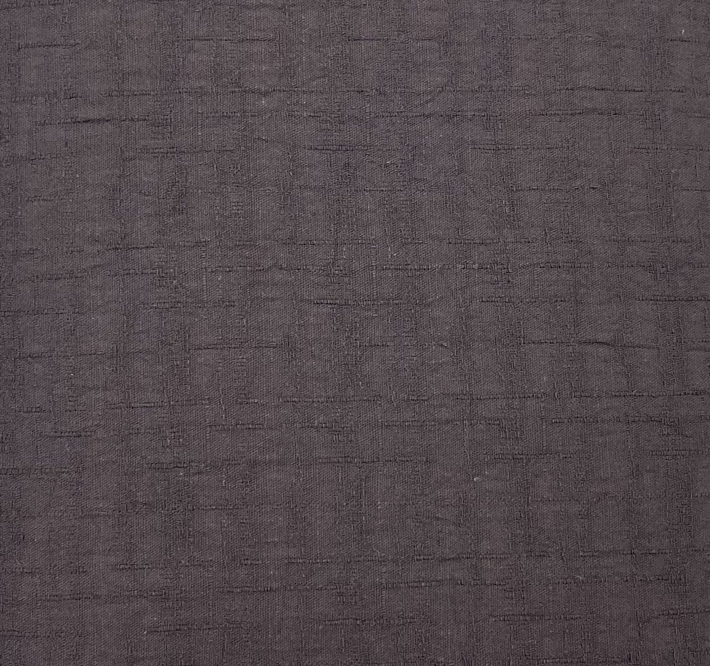 Japanese Imported Wrinkled Doby Cotton Charcoal Morikiku