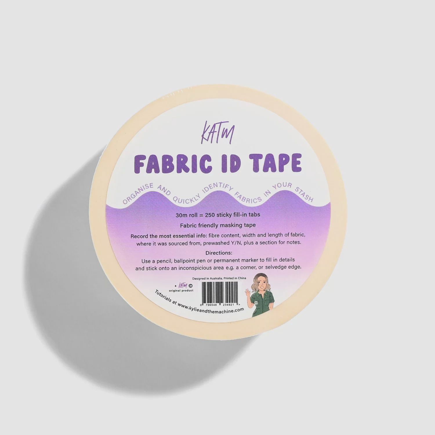Kylie and the Machine Fabric ID Tape - 30mm