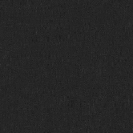 Linen Handkerchief Black