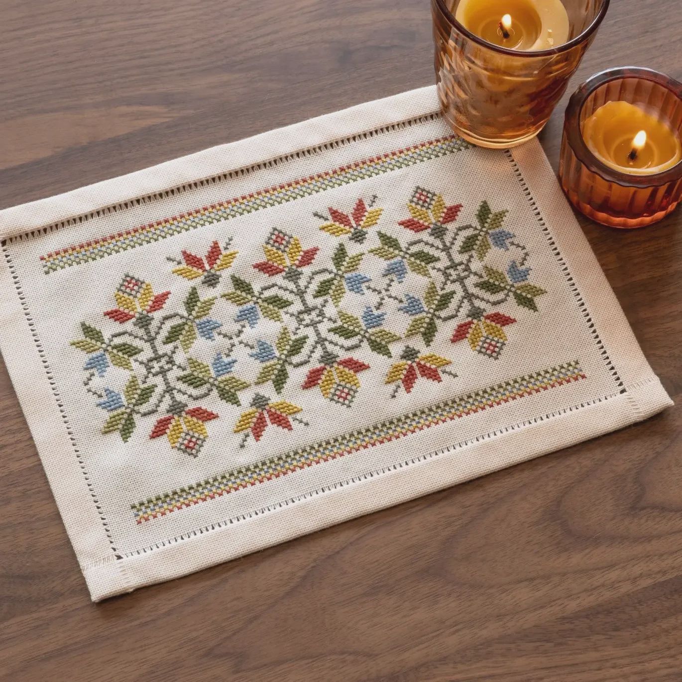 Little Leaves Bitkit Cross Stitch Kit Avlea