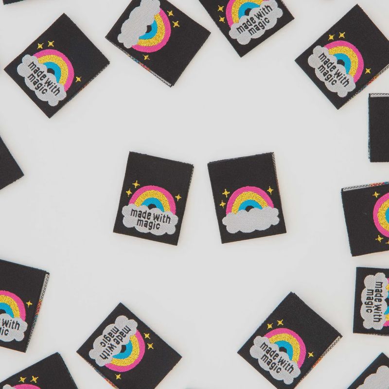 Made With Magic Woven Garment Labels Sarah Hearts
