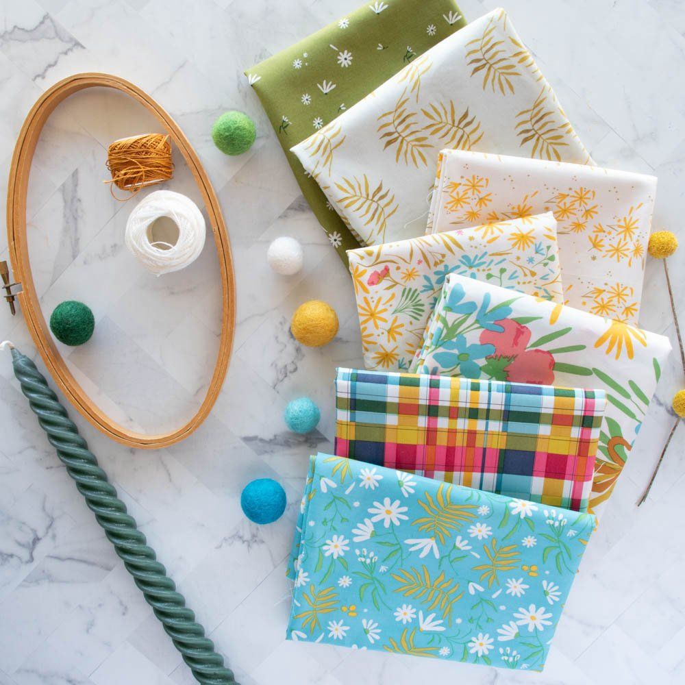 Market Fat Quarter Bundle Wild Fronds Katie Capone