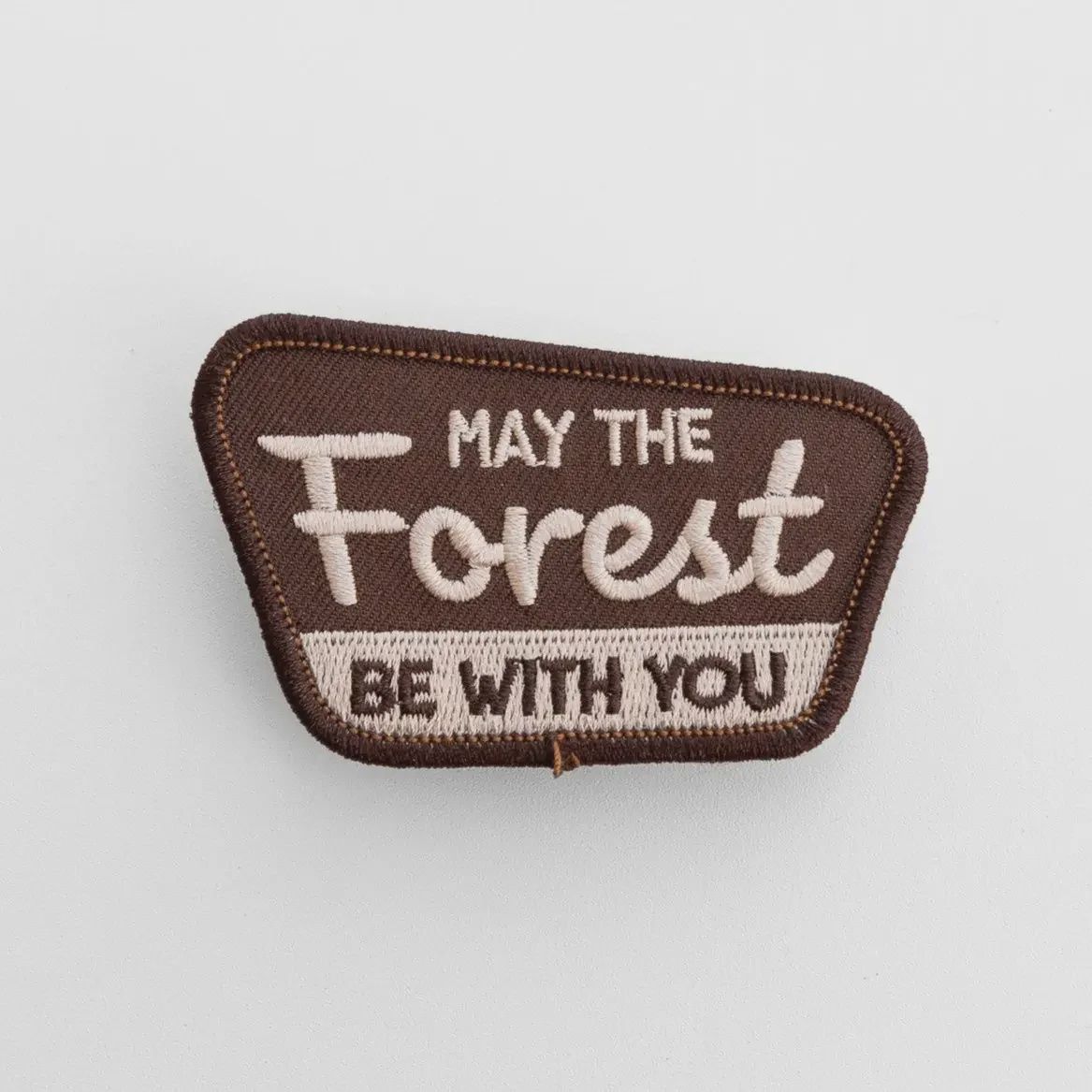 May the Forest Be With You Embroidered Patch Squatchy