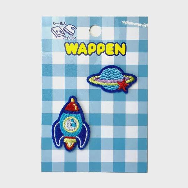 Mini Kawaii Space Theme Applique Patch