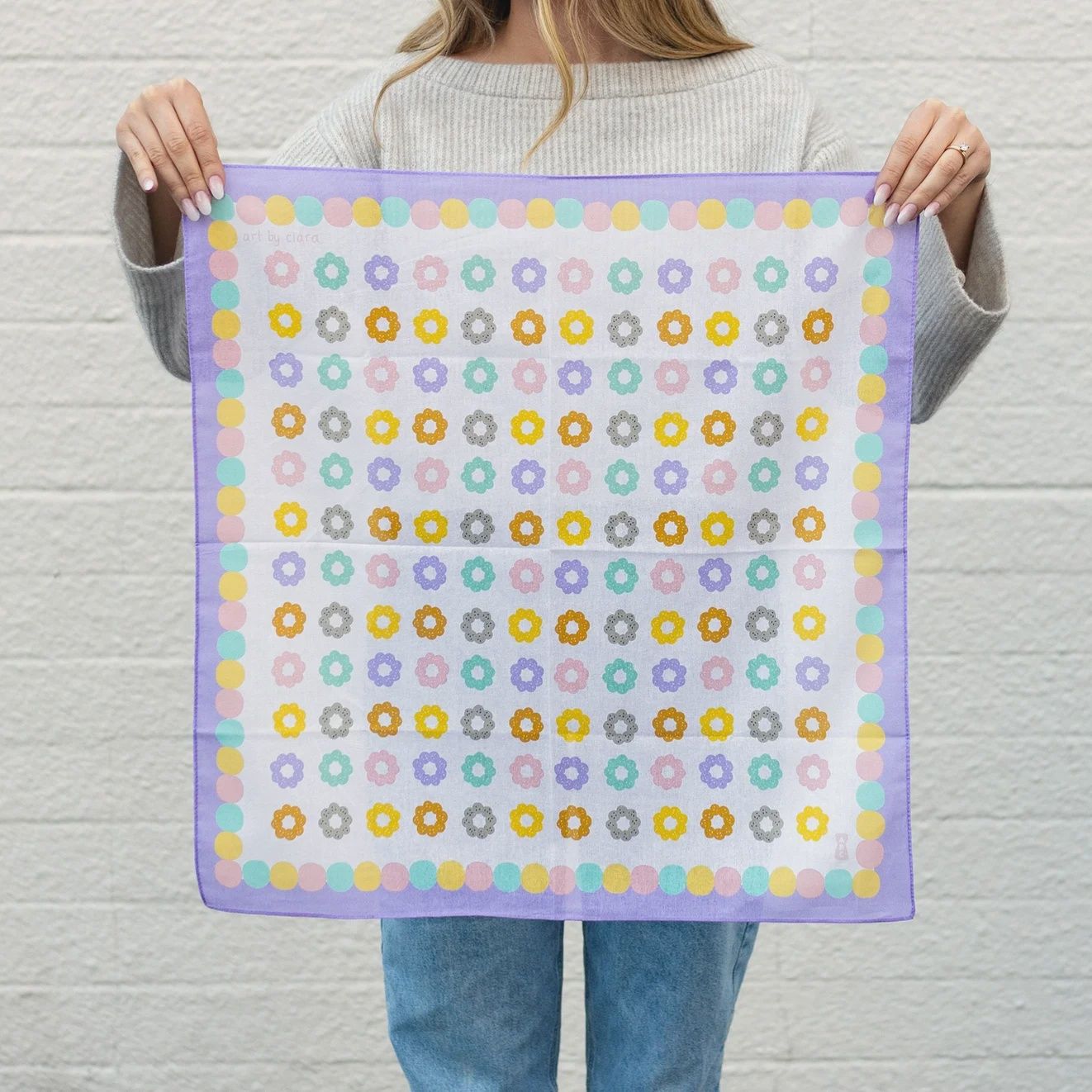 Mochi Donut Bandana Art By Ciara