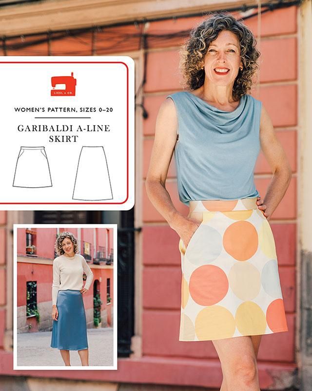 Garibaldi A-Line Skirt - Liesl + Co