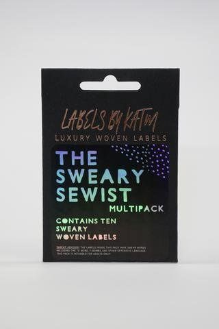 Garment Labels - The Sweary Sewist - Limited Edition Multi-Pack