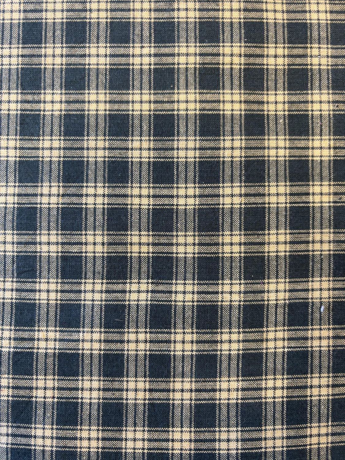 Home Spun Cotton Plaid Green and Tan 3784 Diamond Textiles