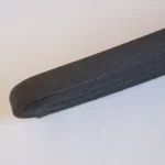 Japanese Double Fold Bias Tape - 12mm - Half Linen - Solids, Color: Black (14)