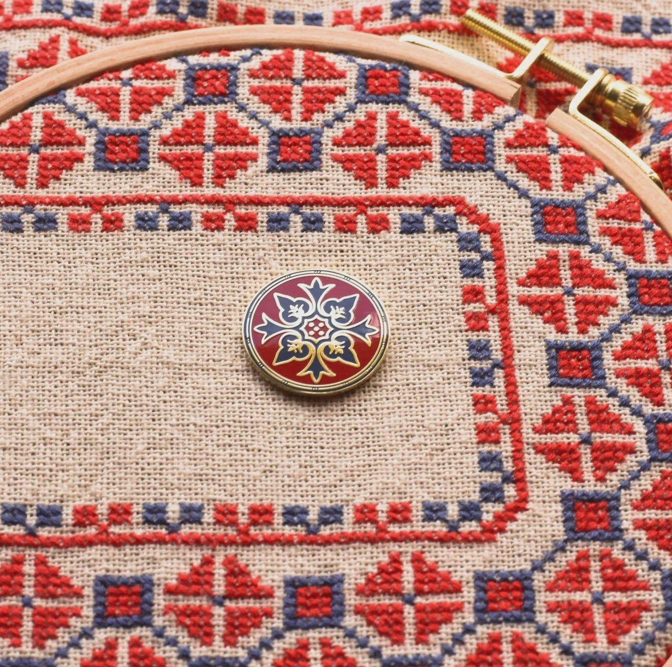 Justina Needle Minder Avlea Folk Embroidery