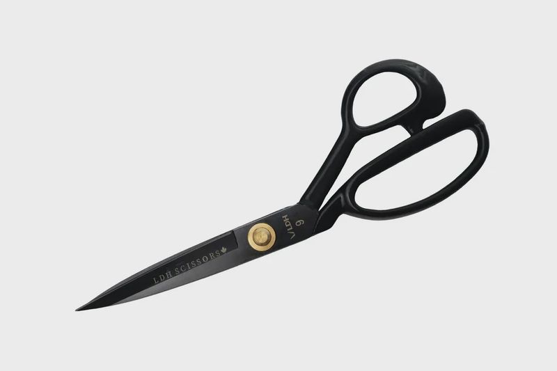 Midnight Edition Fabric Shears 9" Rubber Handle LDH