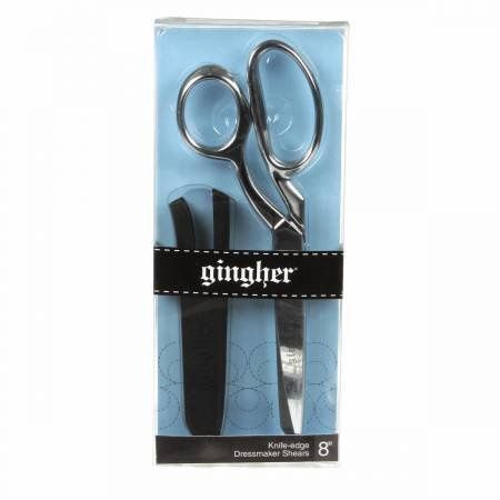 Gingher 8 Inch Knife-Edged Dressmaker Shears - Right Handed