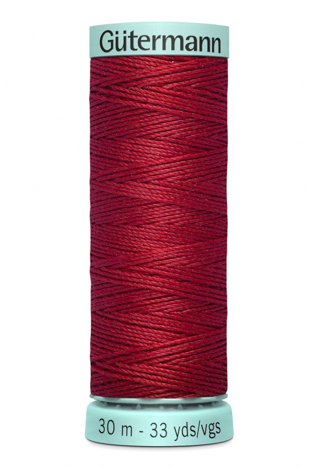 Gutermann Heavy Weight Silk Thread - 30 Yard/Spool (Assorted Colors), Color: Red