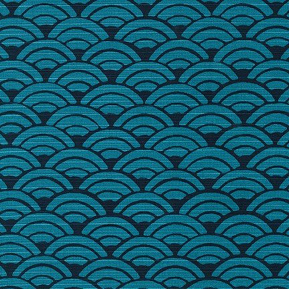 Haori Shantung (Teal) - Japanese Cotton Woven