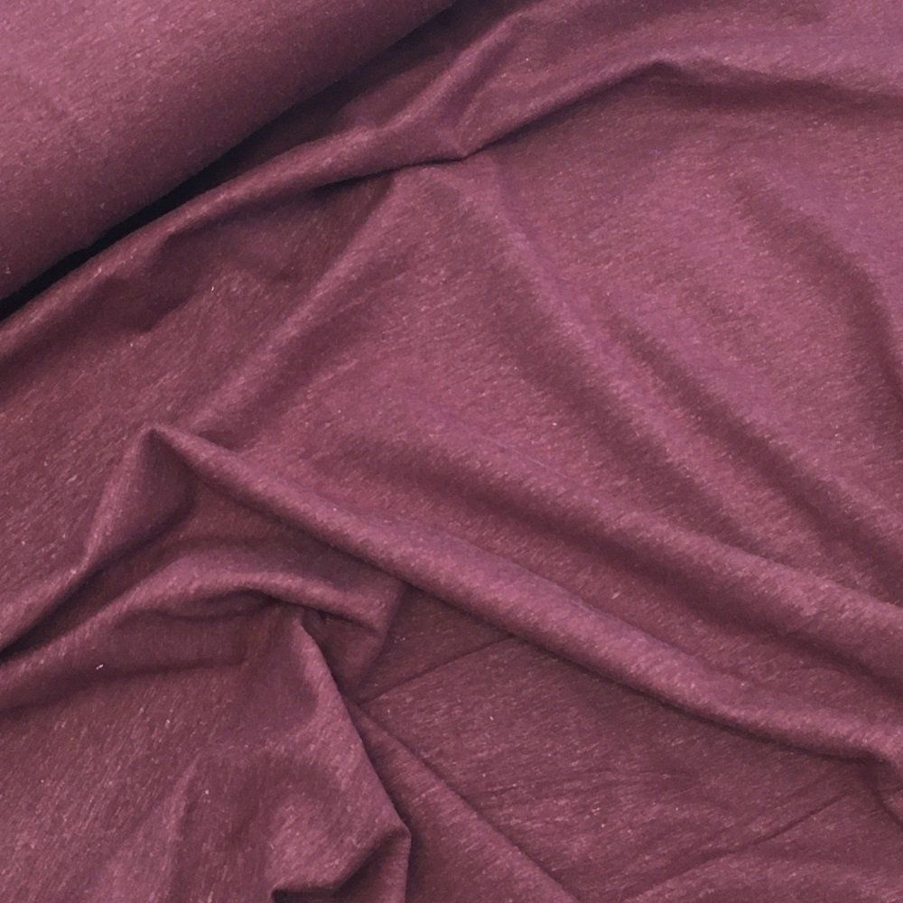 Hemp Organic Cotton Spandex Jersey - Heretic Purple