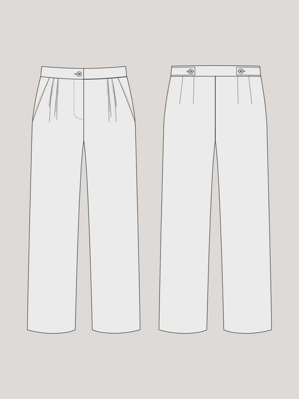 High Waisted Trousers Sizes XS-L - The Assembly Line