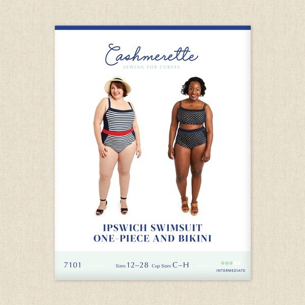 Ipswich Swimsuit &amp; Bikini - Cashmerette Patterns