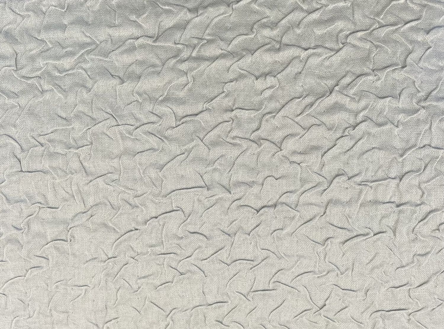 Japanese Imported Wrinkled Cotton Double Gauze Seafoam Hishiei