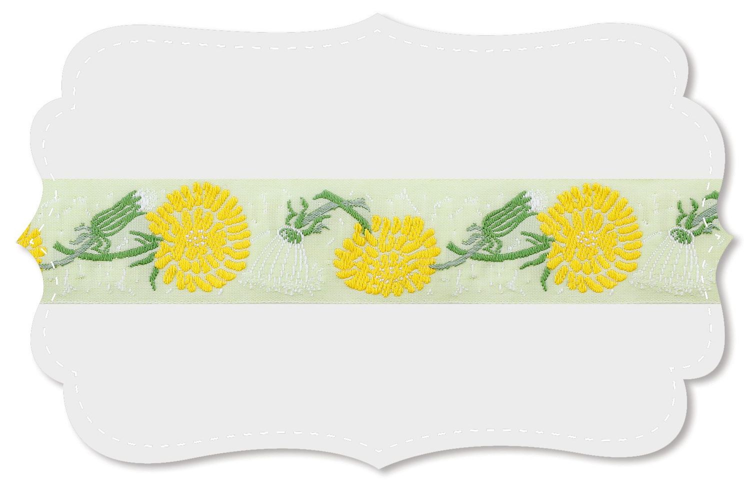 Kafka Ribbon Dandelion 25mm (1")