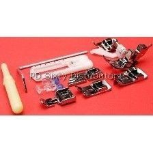Low Shank Replacement Presser Foot Set with Adapter