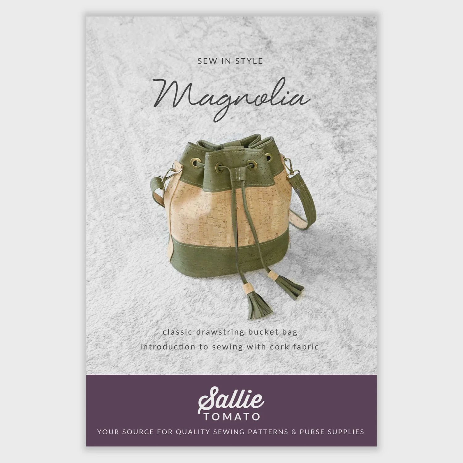 Magnolia Bucket Bag Pattern Sallie Tomato