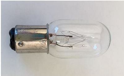 Medium Sewing Machine Bulb 120V 15W Bayonette Base