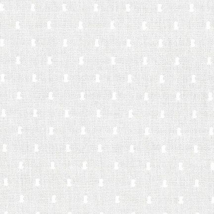 Montreux Swiss Dot - White