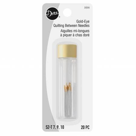 Gold Eye Quilting Between Needles 20pc/pk