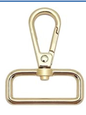 Gold Swivel Clasp 1-1/4"