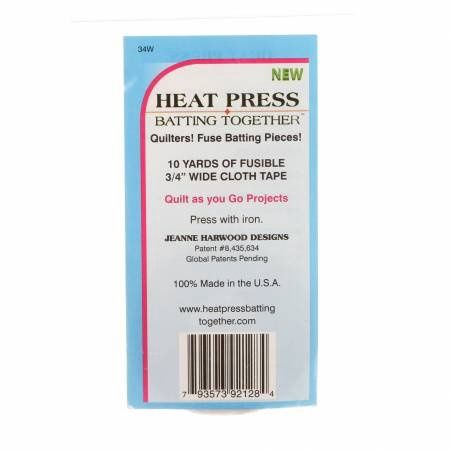 Heat Press Batting Together Fusible Tape