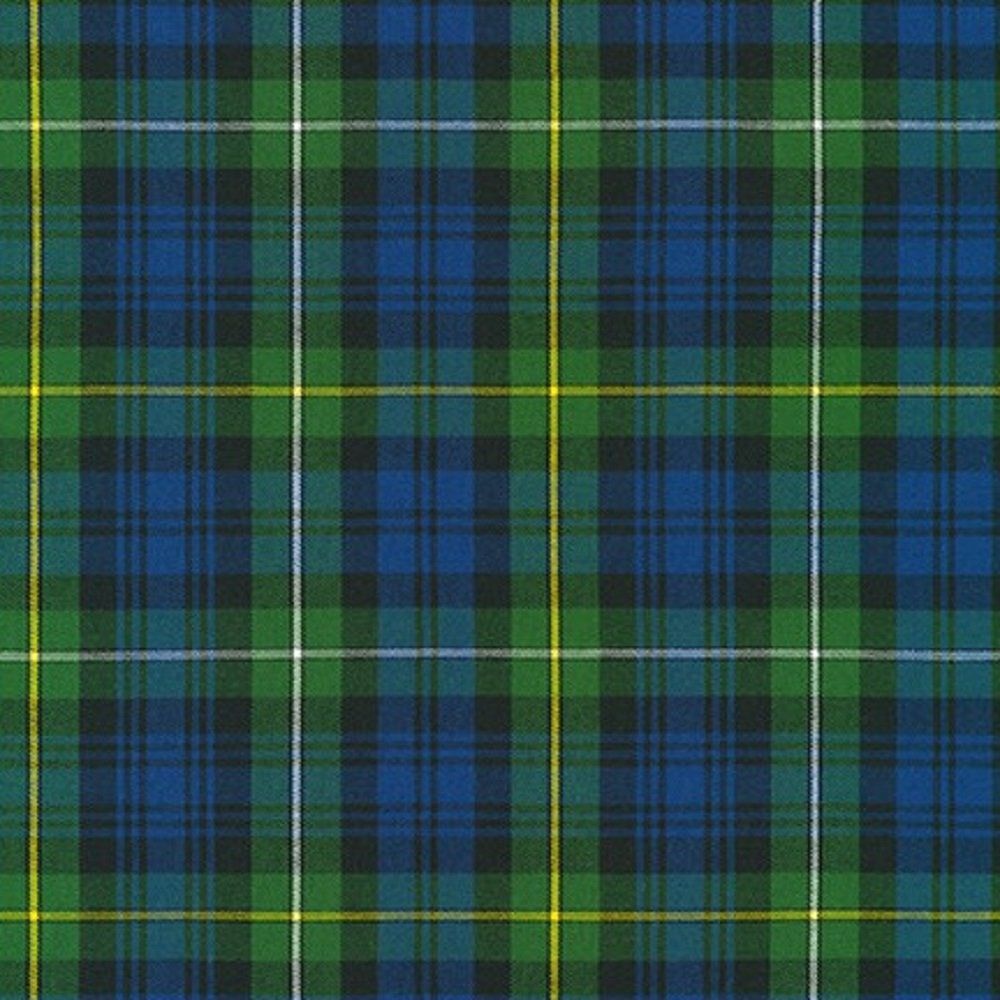 House of Wales Plaid Cotton Woven - Lake Blues/Greens