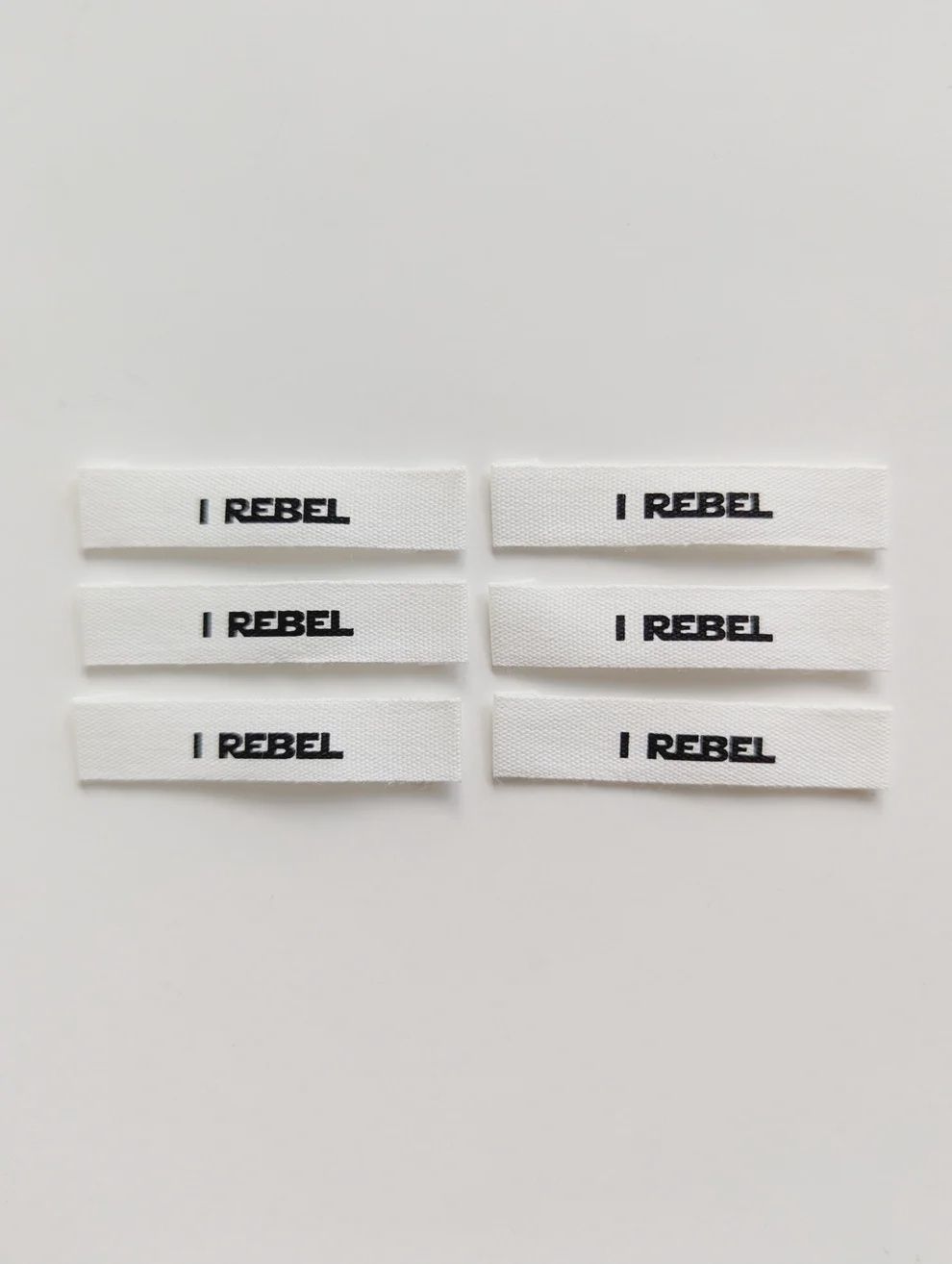 I Rebel Cotton Labels Intensely Distracted