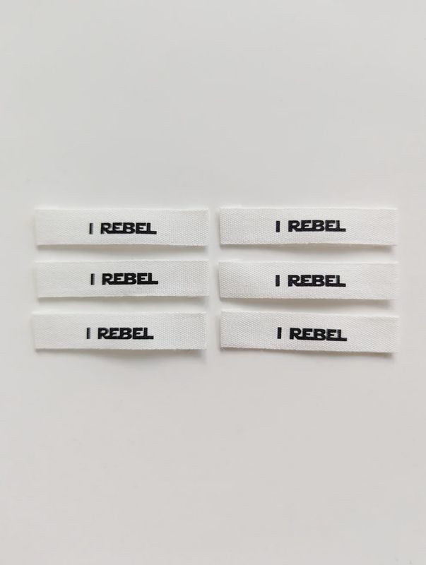 I Rebel Cotton Labels Intensely Distracted