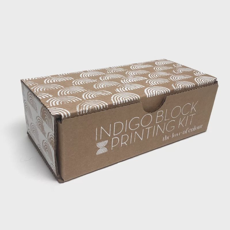 Indigo Block Printing Kit - The Love of Colour