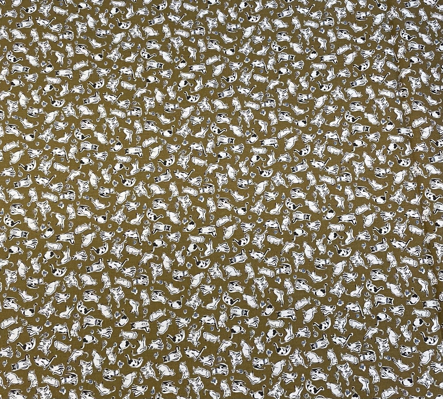 Japanese Cotton Viyella Print Cats