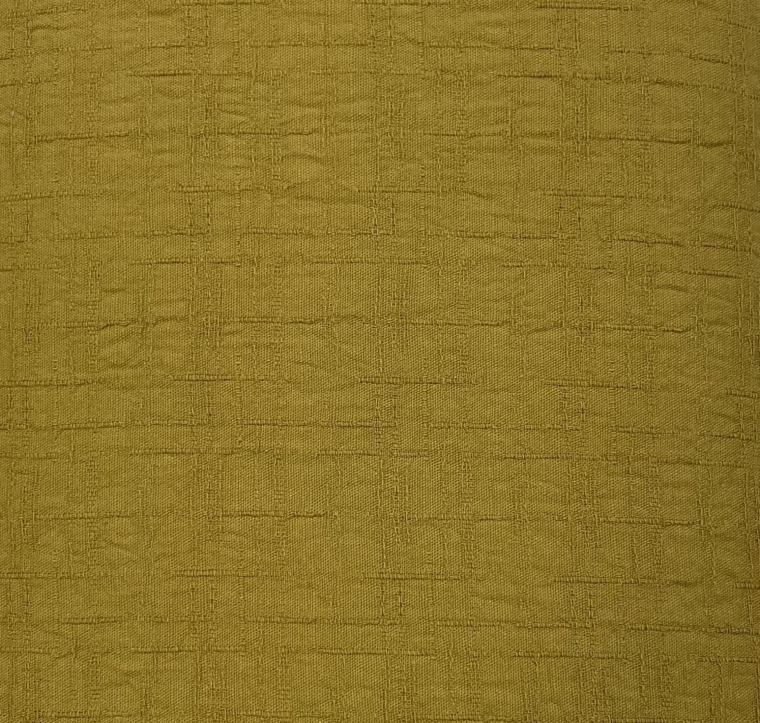 Japanese Imported Wrinkled Doby Cotton Mustard Yellow Morikiku