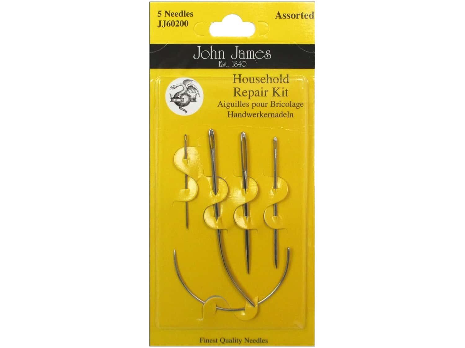 John James Household Repair Needle Assortment