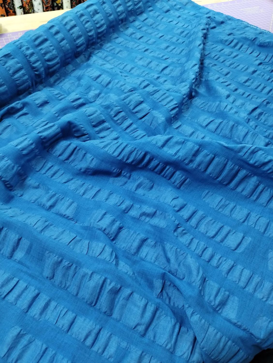 Kokka Salt Shrunk Cotton Lawn Blue 51" wide