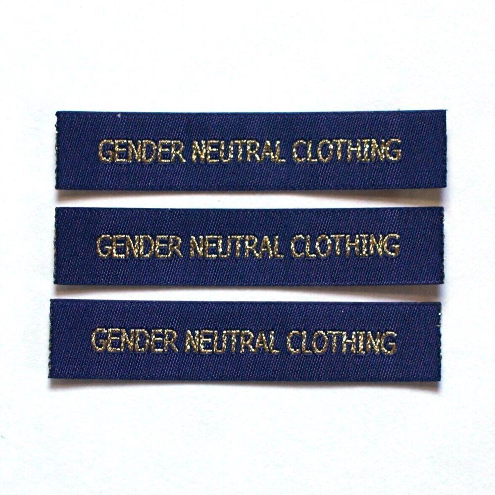 Label Gender Neutral Clothing SewQueer