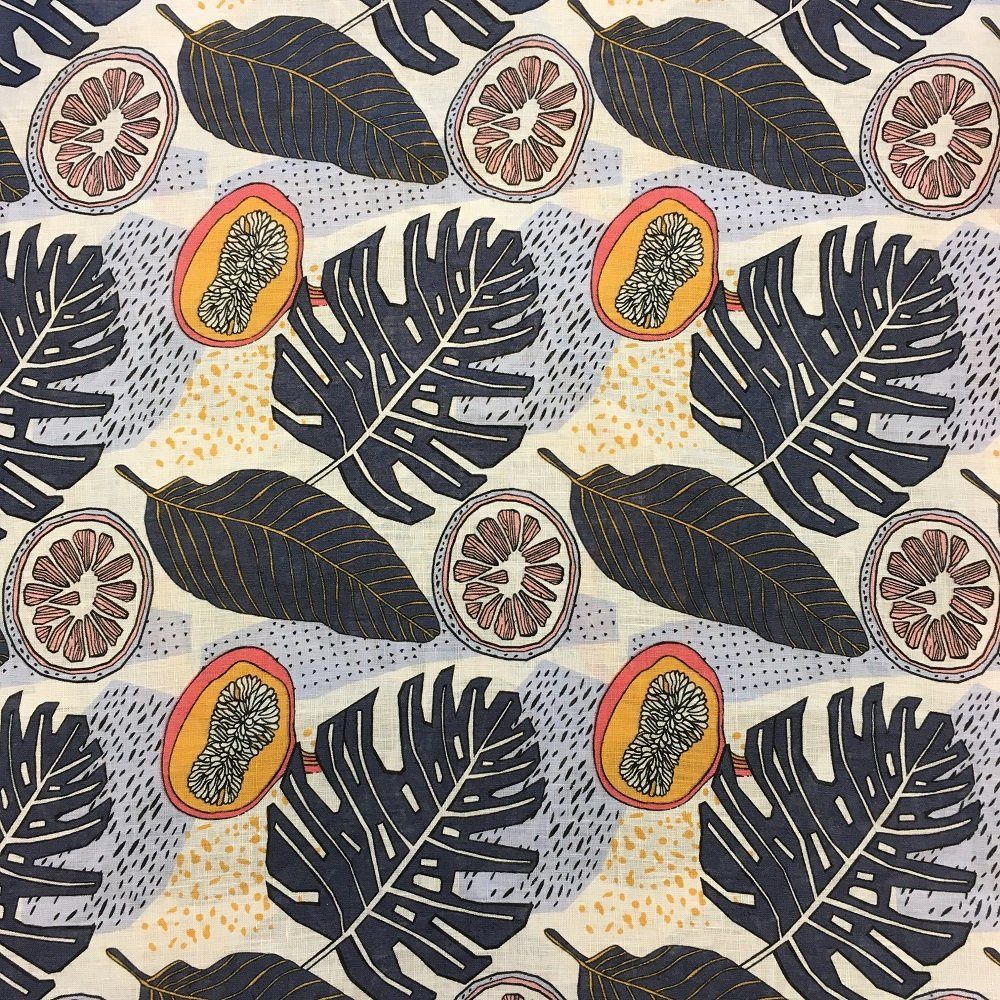 Madeira Printed 100% Linen