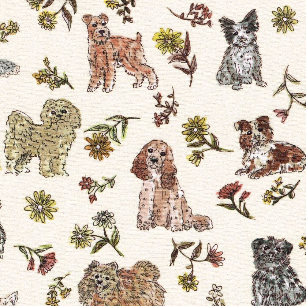Mal's Pals (C) Tana Lawn Cotton Liberty Animals Collection Liberty Fabrics