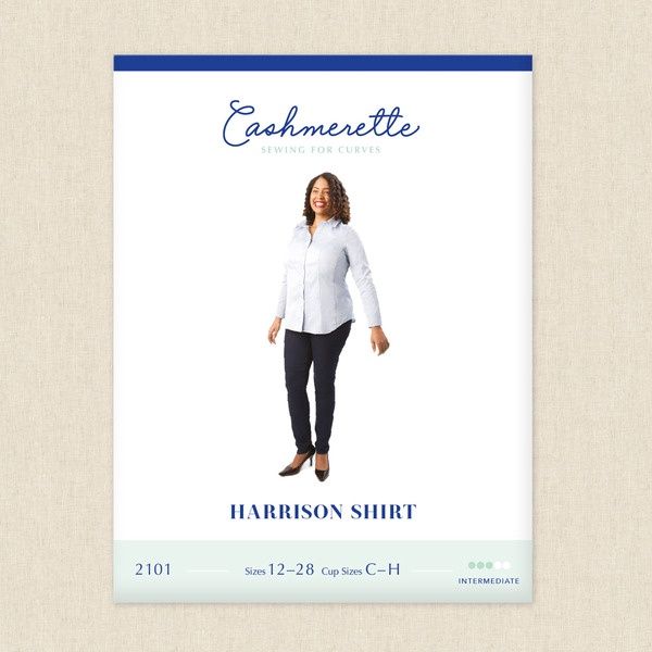 Harrison Shirt - Cashmerette Patterns