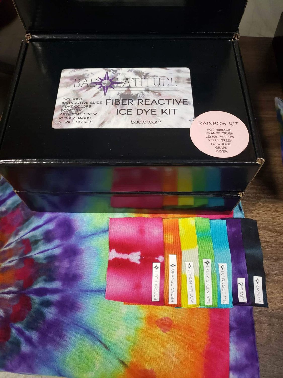 Ice Dye Kits from Bad Latitude, Color: Rainbow